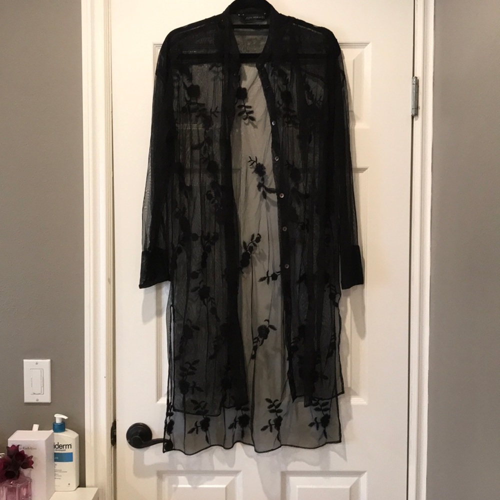 ZARA black dress